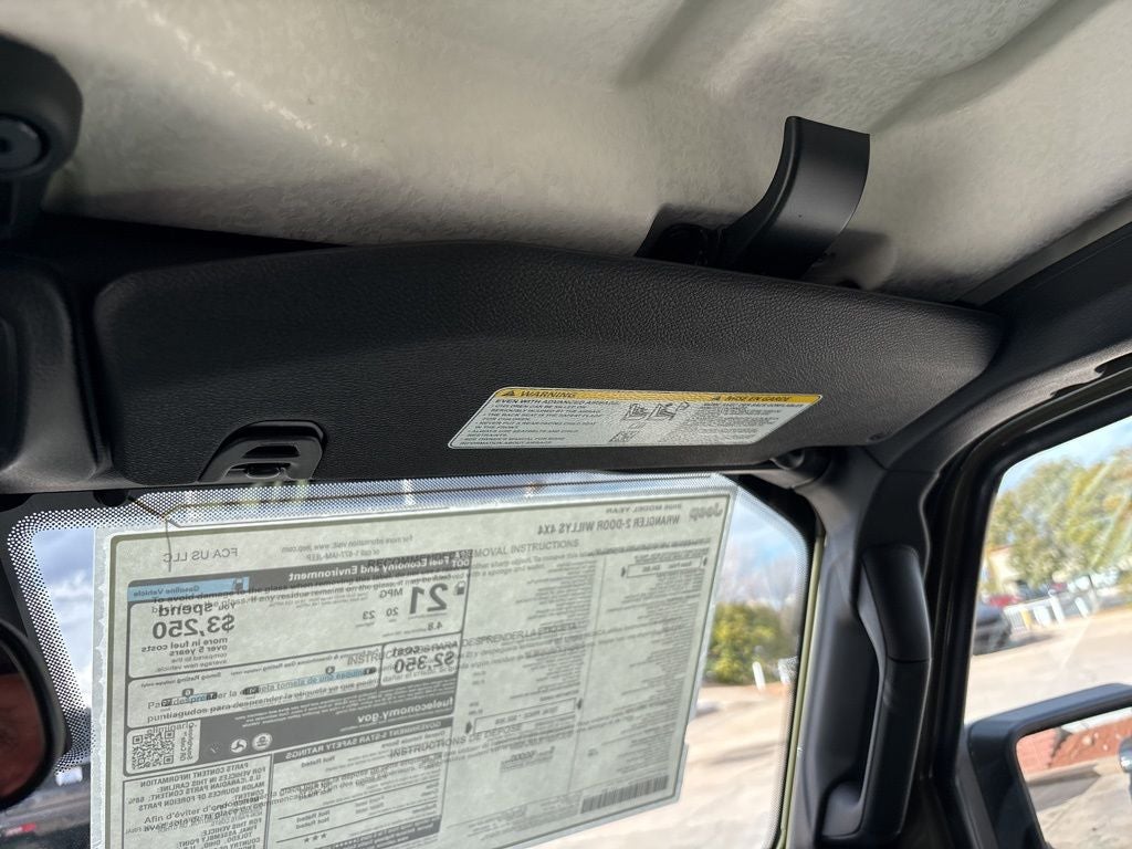 2026 Jeep Wrangler Willys