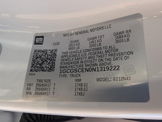 2022 Chevrolet Colorado Crew Cab Short Box 2-Wheel Drive LT