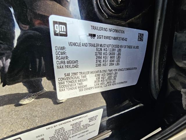 2021 GMC Sierra 2500 HD Crew Cab Standard Box 4-Wheel Drive Denali