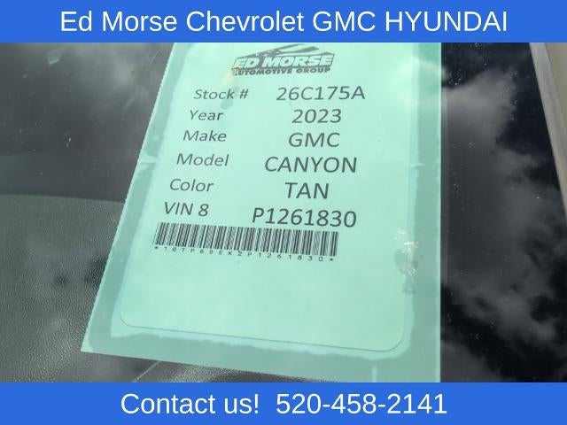 2023 GMC Canyon Crew Cab Short Box 4-Wheel Drive AT4