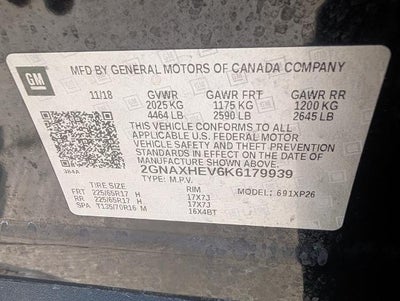 2019 Chevrolet Equinox FWD LS