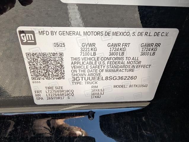 2025 GMC Sierra 1500 Crew Cab Short Box 4-Wheel Drive AT4