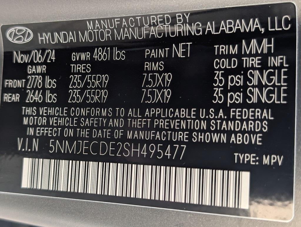 2025 Hyundai TUCSON Limited AWD