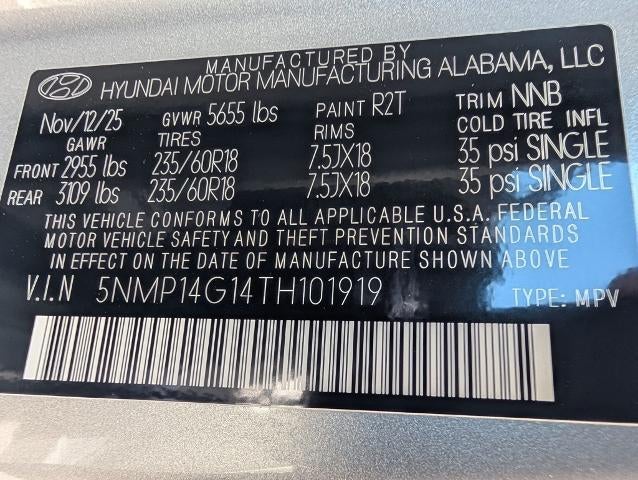 2026 Hyundai SANTA FE Hybrid SE