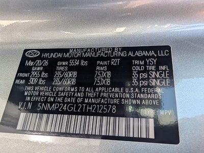 2026 Hyundai SANTA FE SEL FWD