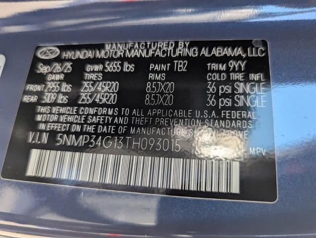 2026 Hyundai SANTA FE Hybrid Limited