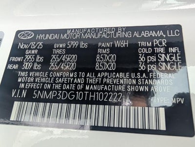 2026 Hyundai SANTA FE Hybrid Limited