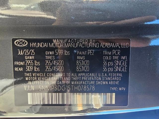 2026 Hyundai SANTA FE Hybrid Limited