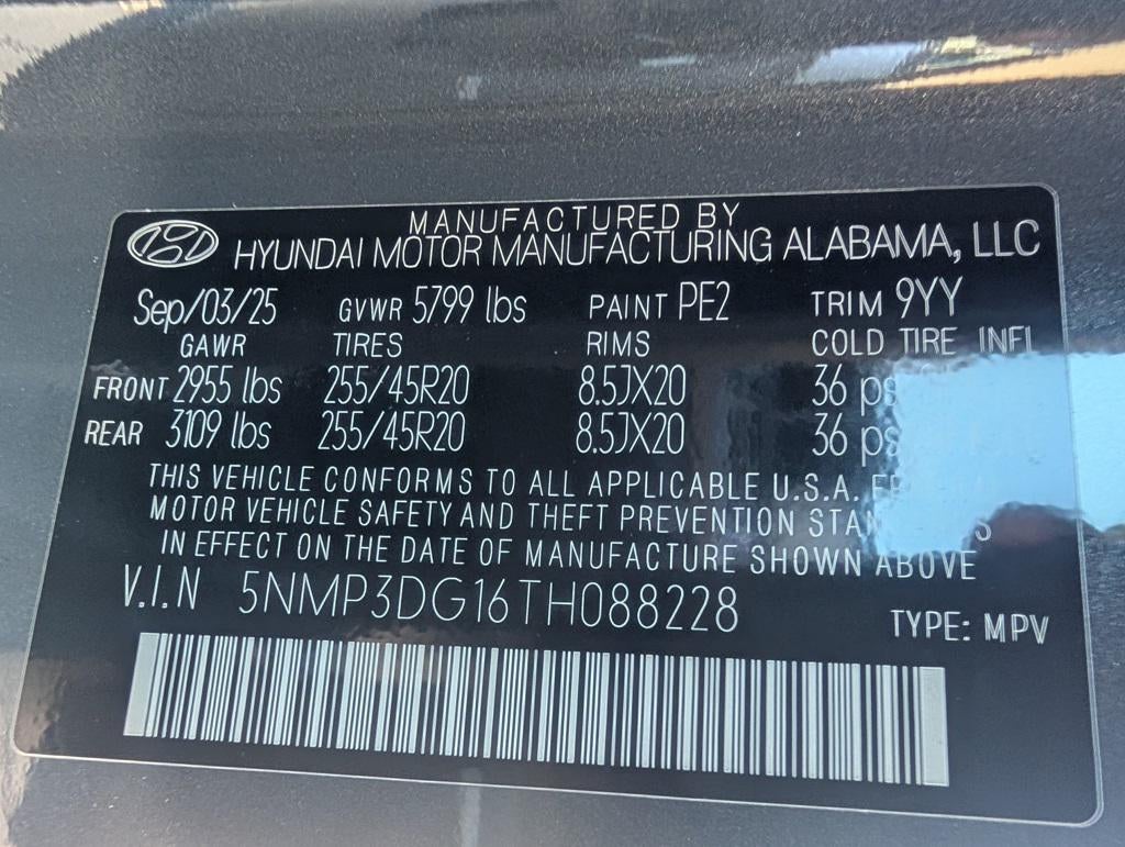 2026 Hyundai SANTA FE Hybrid Limited