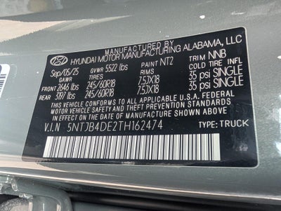 2026 Hyundai SANTA CRUZ SEL FWD