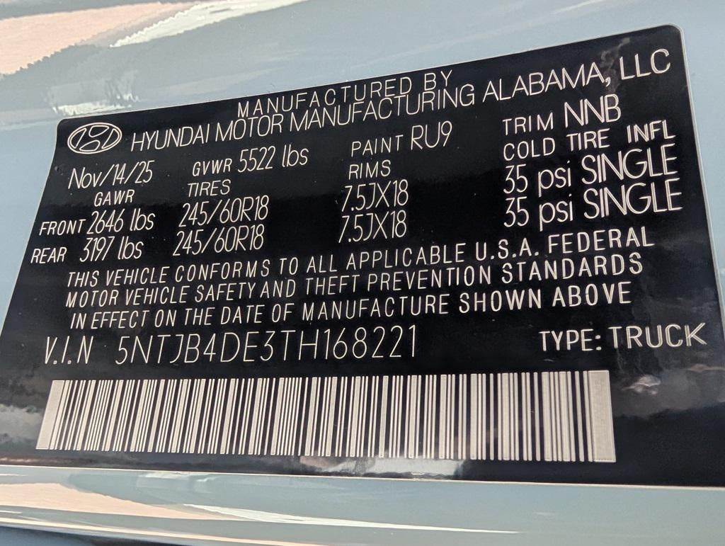 2026 Hyundai SANTA CRUZ SEL FWD