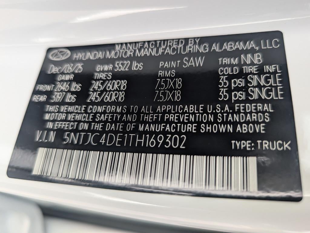 2026 Hyundai SANTA CRUZ SEL Activity FWD