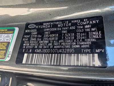 2026 Hyundai TUCSON Hybrid SEL AWD