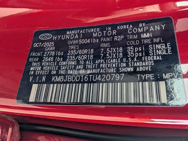 2026 Hyundai TUCSON Hybrid SEL AWD