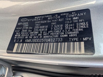 2026 Hyundai TUCSON Plug-In Hybrid SEL