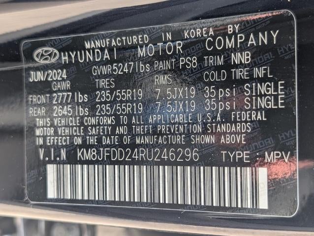 2024 Hyundai TUCSON Plug-In Hybrid Limited