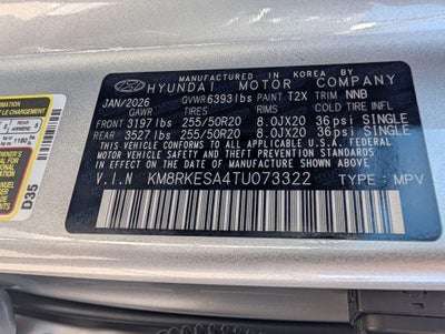 2026 Hyundai Palisade Hybrid Limited