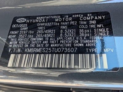 2026 Hyundai PALISADE Calligraphy AWD