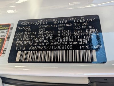 2026 Hyundai PALISADE Calligraphy AWD