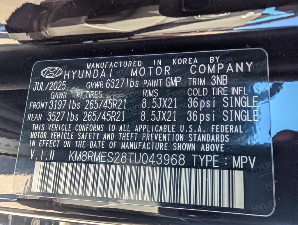 2026 Hyundai PALISADE Calligraphy AWD