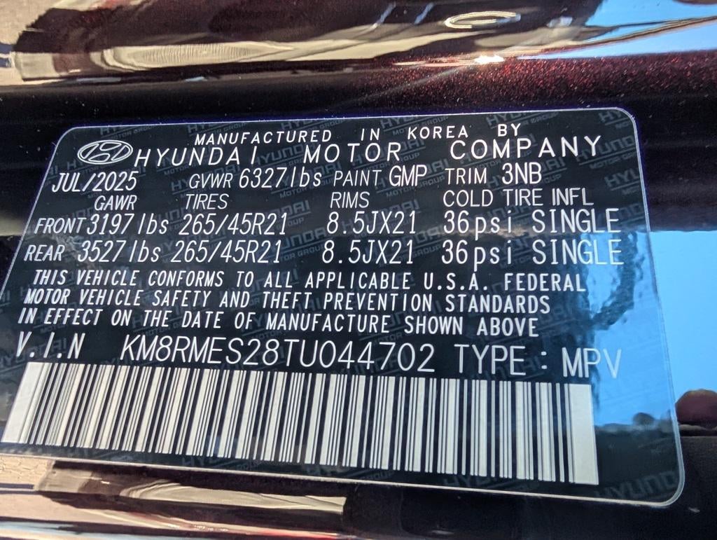 2026 Hyundai PALISADE Calligraphy AWD