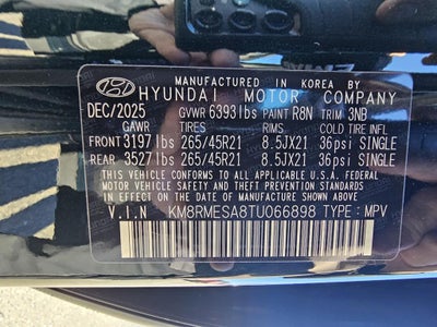 2026 Hyundai Palisade Hybrid Calligraphy