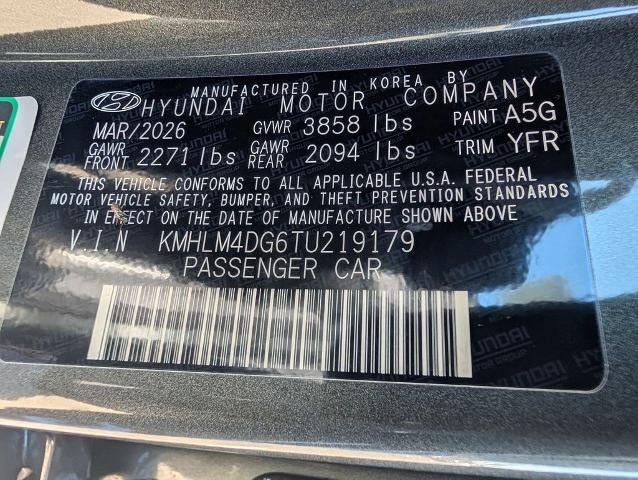 2026 Hyundai ELANTRA SEL Sport