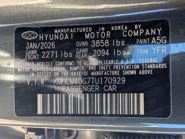 2026 Hyundai ELANTRA SEL Sport