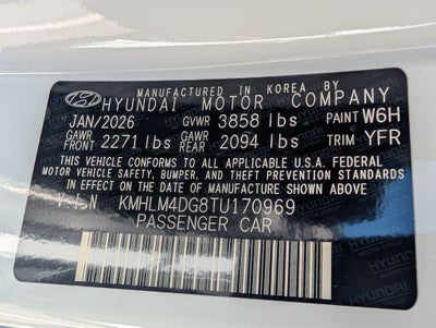 2026 Hyundai ELANTRA SEL Sport