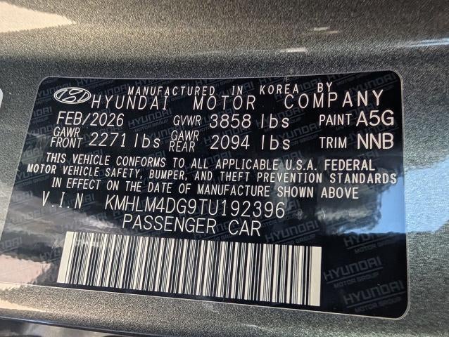 2026 Hyundai ELANTRA SEL Sport