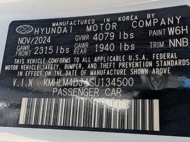 2025 Hyundai ELANTRA Hybrid Blue DCT