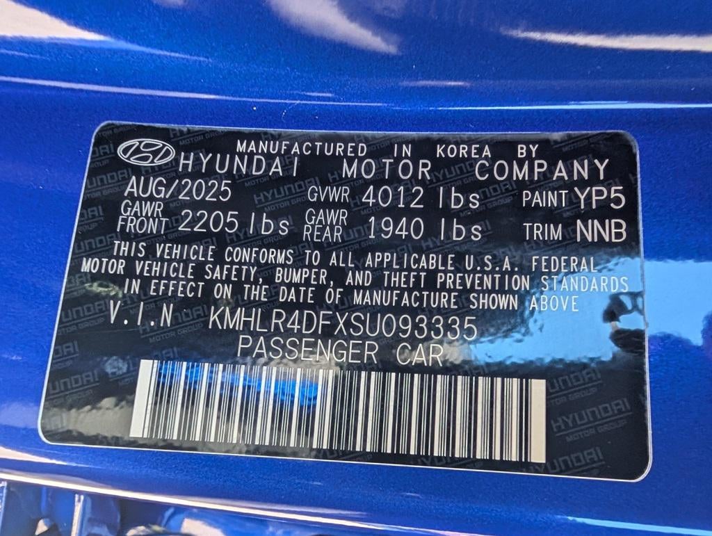 2025 Hyundai ELANTRA N Line