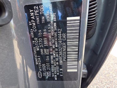 2026 Hyundai VENUE SEL