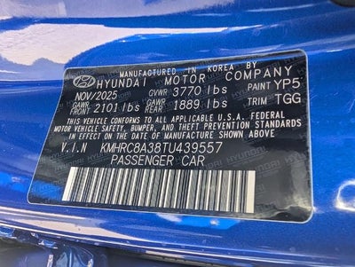 2026 Hyundai VENUE SEL